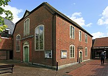 18th century Meeting House Meeting House, Meeting House Lane, Ringwood - geograph.org.uk - 174307.jpg