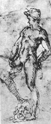Michelangelo, studio per il david de rohan, louvre.jpg