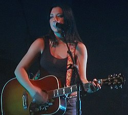 Michelle Branch en un concierto en Toronto o 19 d'octubre de 2003