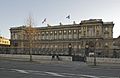 Ministère français des Affaires Etrangères et Européennes, extérieur, façade Quai d'Orsay.   8 janvier 2012