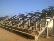 Mopani Primary School stadium Mopane School Stadium Grand Stand.jpg