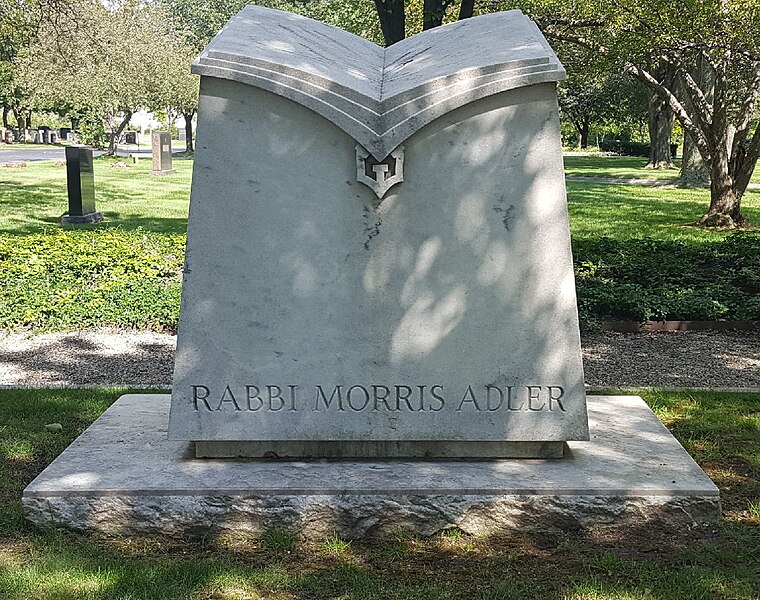 File:Morris Adler Grave.jpg