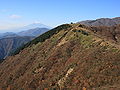 三ノ塔付近からの烏尾山