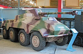Sd.Kfz. 234/4 в танковом музее в Мунстере
