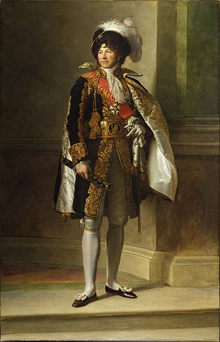 <i>Portrait of Joachim Murat</i> 1808 painting by François Gérard