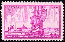 New Amsterdam, New York City
1949 issue NYC 300 1953 issue-3c.jpg