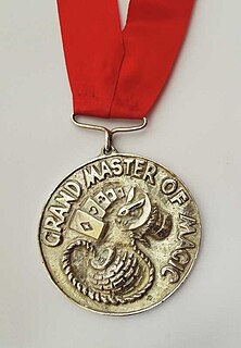 <span class="mw-page-title-main">Grand Master of Magic Award</span> Lifetime achievement award in New Zealand