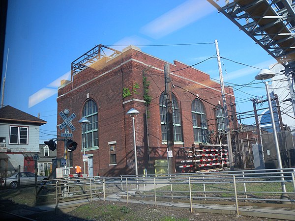 Power station at NASSAU Interlocking in Mineola