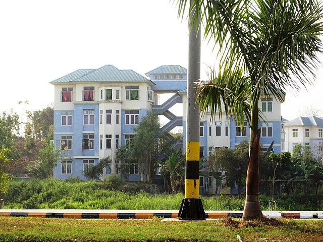 Apartment building in Naypyidaw
