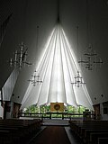 Kyrkorum mot altare