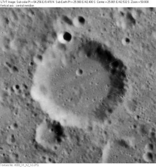 <span class="mw-page-title-main">Nicolai (crater)</span> Crater on the Moon