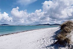 Strand nær Sollas på North Uist