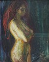 Nude in Profile towards the Right by Munch, Bergen Kunstmuseum.JPG