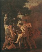 "Veenus, Faun ja putod" (u 1631, Ermitaaž)