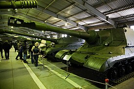 "Object 268" in het gepantserde museum van Kubinka