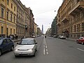 Русский: Предполагаемый вид Охта-центра от Кирочной улицы English: Assumed view of Okhta Center from Kirochnaya stree