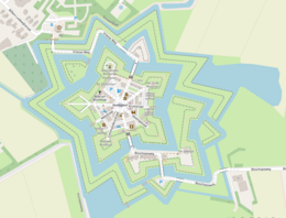 Bourtange – Mappa