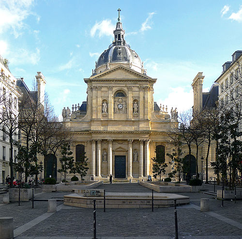 View of the Sorbonne, shared with Sorbonne Nouvelle University and Sorbonne University