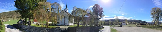 Foto: Fortegnet panoramabilde våren 2015