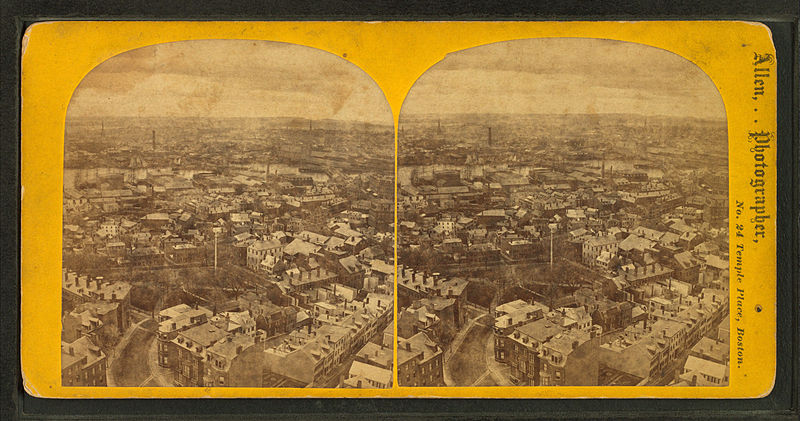 File:Panorama from Bunker Hill monument, southwest, by E. L. Allen.jpg
