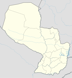 Géolocalisation sur la carte du Paraguay