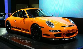 Porsche GT3 RS en orange