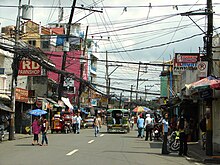 Street view of Pasig, one of the cities in the west Manila concession area. Pasig City 2.jpg