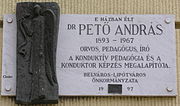 Vignette pour András Pető