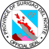 Official seal of Surigao del Norte