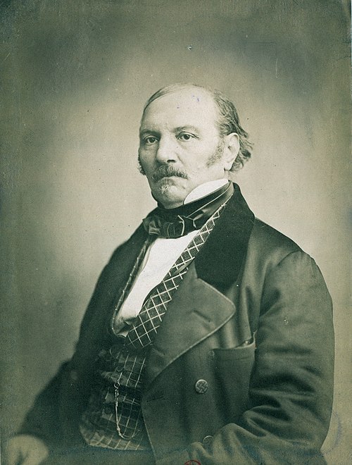 Allan Kardec, portrait from L'Illustration, 10 March 1869