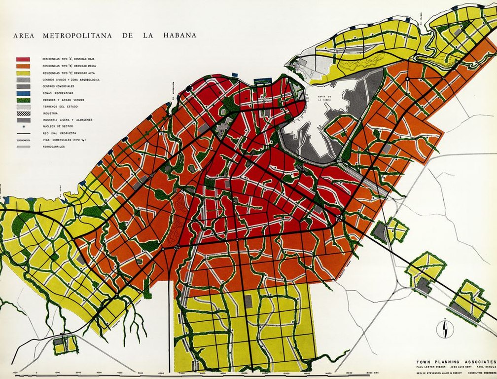 Office of Chief Engineer - City of Havana. Map Showing Street Cleaning.  Districts as divided previous to
