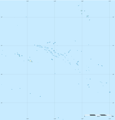 위치 지도 프랑스령 폴리네시아