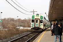 Port Credit GO Station Bombardier cabcar.jpg