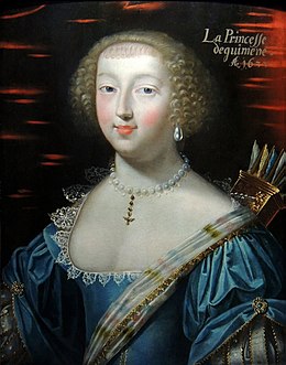 Portrait d'Anne de Rohan princesse de Guéméné daté 1633.jpg