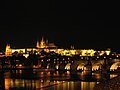 Deutsch: Prager Burg (Hradschin) English: Prague Castle by Night Čeština: Pražský hrad