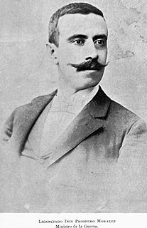 Próspero Morales Guatemalan lawyer, farmer and politician (1856-1898)