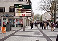 The western end of Queen Street looking west