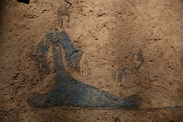 Queen Mother of the West from a Wall-Painting in Han Dynasty Tomb.jpg