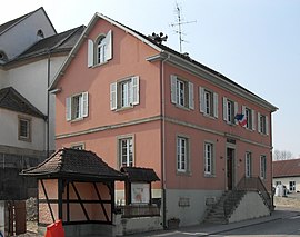 The town hall of Rantzwiller
