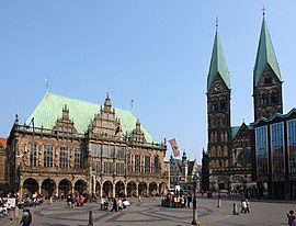 Ayuntamiento De Bremen: Situación, Historia, Galería