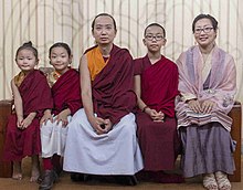 Ratna Vajra Rinpoche with family Ratna Vajra Rinpoche family 2017.jpg