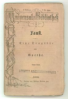 Johann Wolfgang von Goethe: Faust