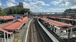 <span class="mw-page-title-main">Redfern railway station</span> Railway station in Sydney, New South Wales, Australia