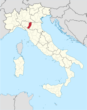 Cherta de provinzia de Reggio Emilia