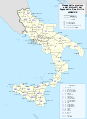 Provinze und Distrikte des Königreichs beider Sizilien