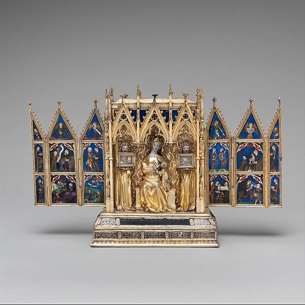 Reliquary Shrine of Elizabeth of Poland, attributed to Jean de Touyl, ca. 1350