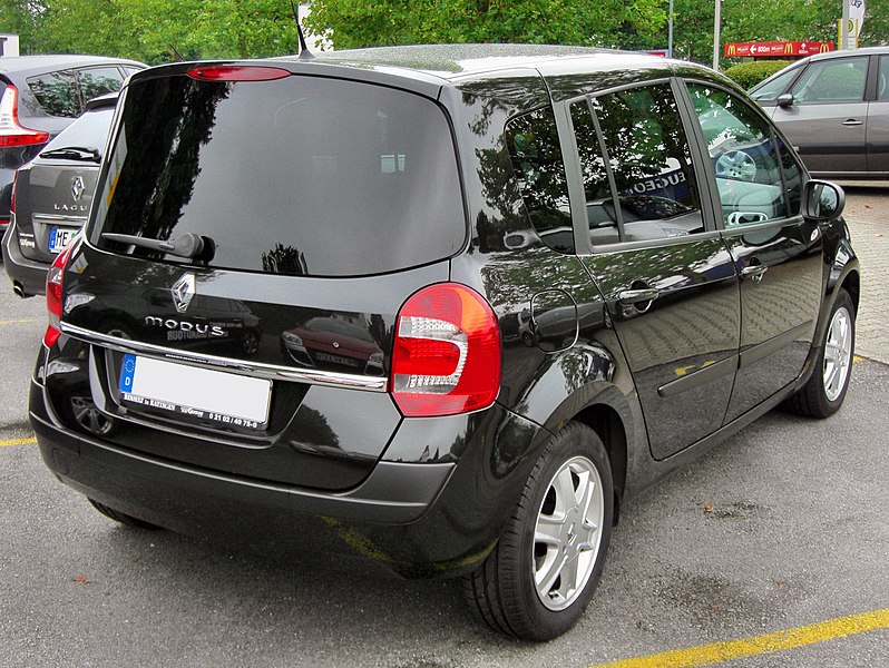 File:Renault Grand Modus Facelift 20090808 rear.JPG