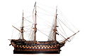 * Nomination Model of the ship of the line Rivoli, fitted with so-called "camels" that decreased her draught to allow her exit from Venice harbour. -- Rama 14:12, 15 June 2012 (UTC) * Promotion Good quality. --Tomer T 08:08, 16 June 2012 (UTC)