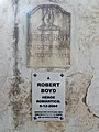Robert Boyd Old Memorial Plaques