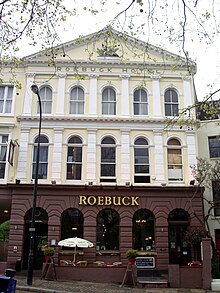 The Roebuck Hotel. Roebuck Hotel, Pond Street, Hampstead, London, England-27April2008.jpg